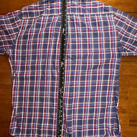 Peter Millar Multicolor Plaid Button Down Shirt - Picture 4 of 5